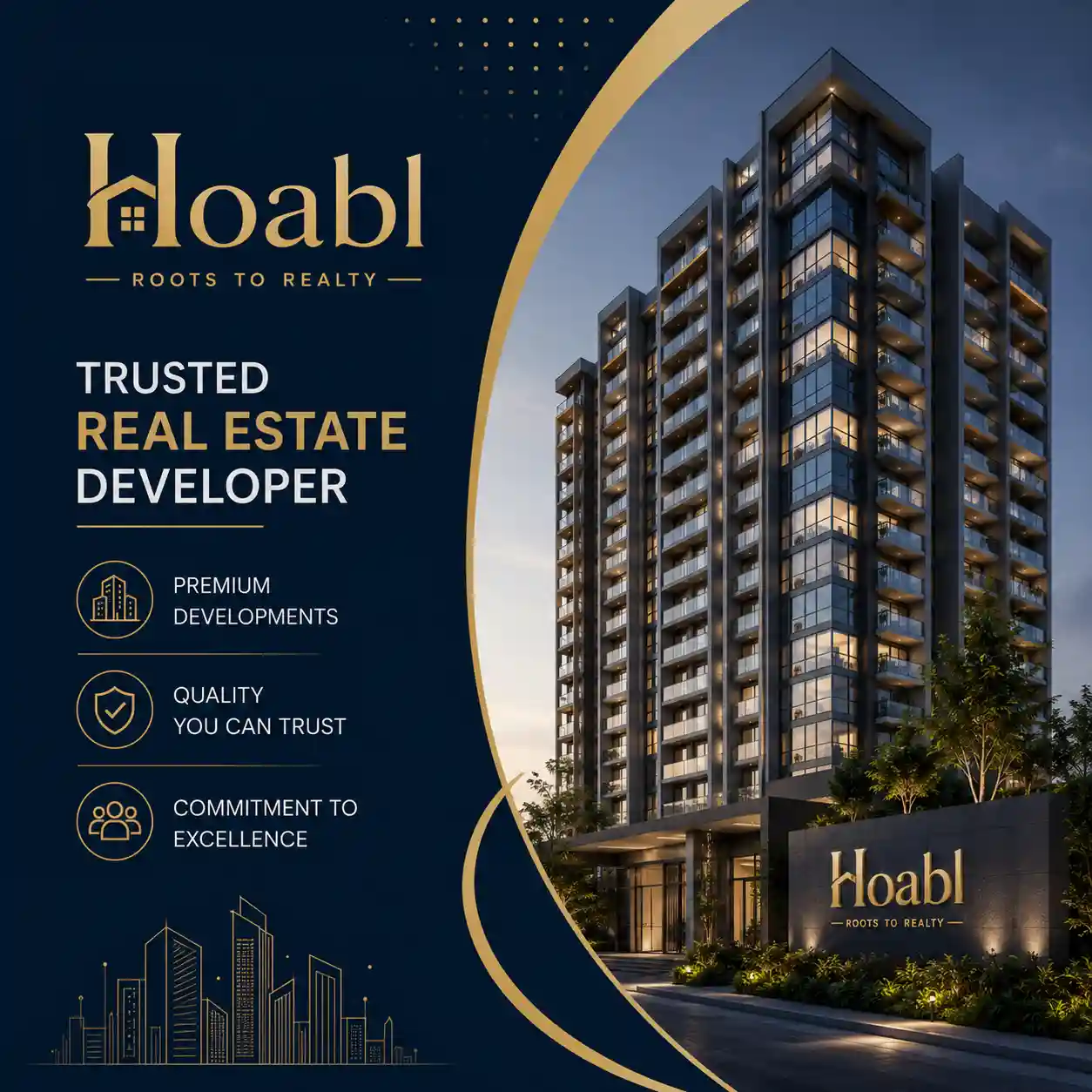 Hoabl Group official logo for projects