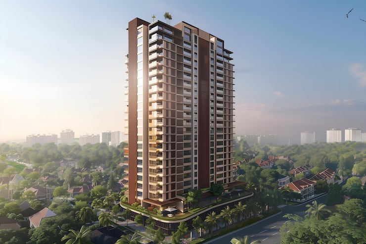 First Avenue premium residential development in Aerocity Mohali ongoing