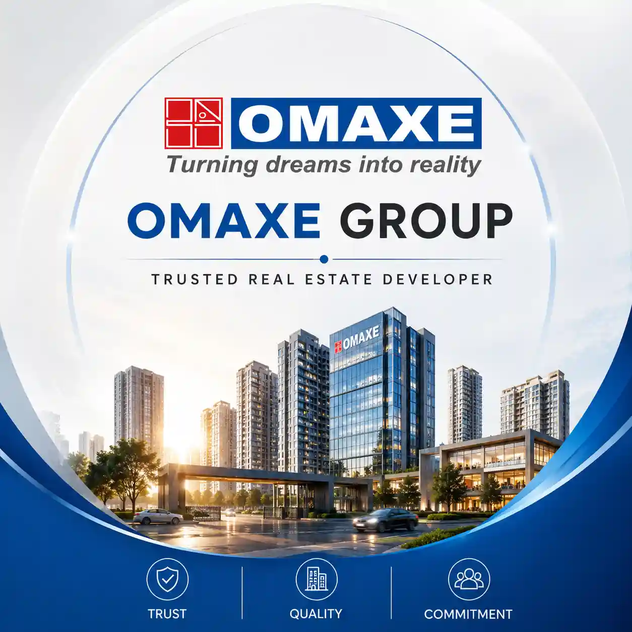Omaxe official logo for Chandigarh projects