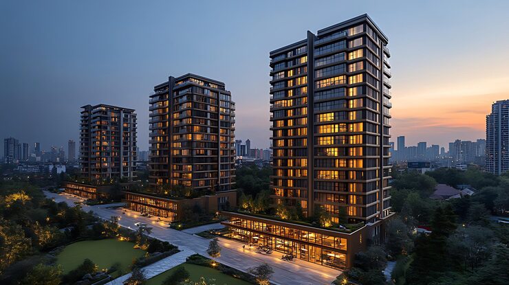 Omaxe Silver Birch premium apartments in New Chandigarh upcoming